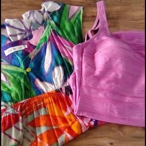 Gottex swimsuit and Jams World dress